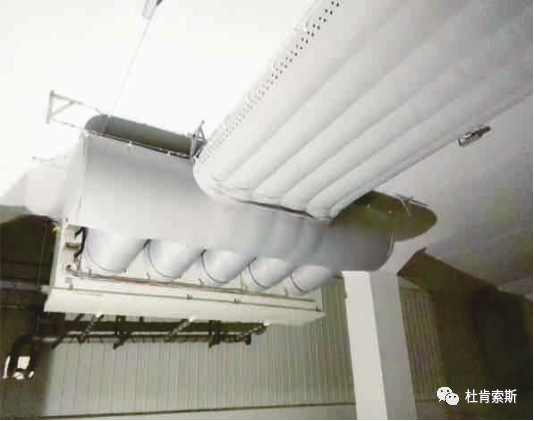 人生就是博索斯柔性风管应用在冷库